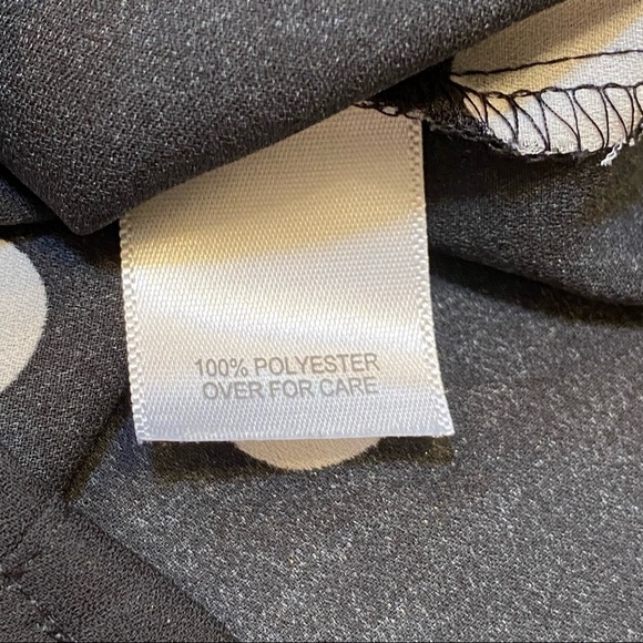 Relativity Women’s Polka Dot Sheer Blouse. Size Small. Black - Picture 6 of 8